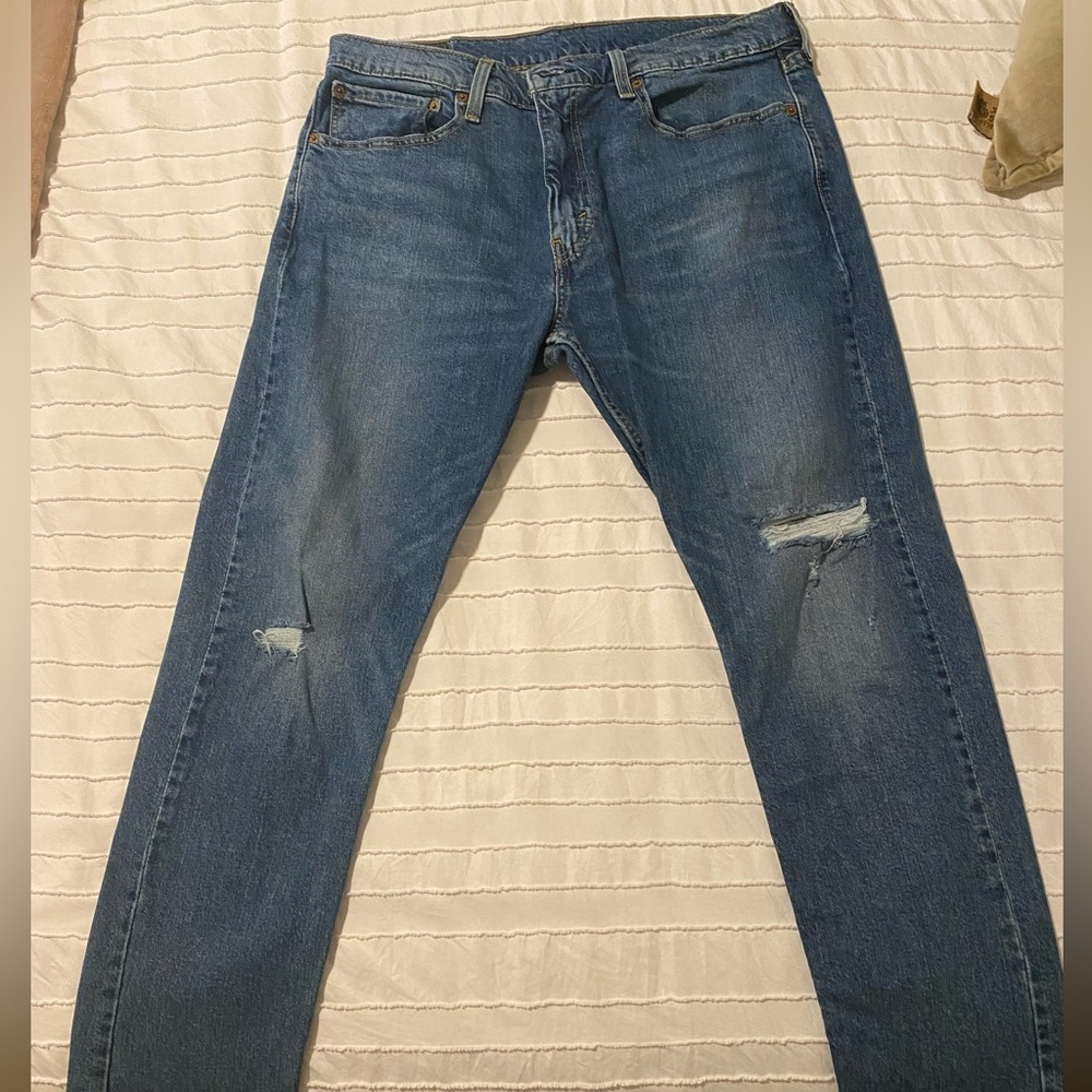 Levi’s 512 slim taper fit jeans. 36 x 30.
